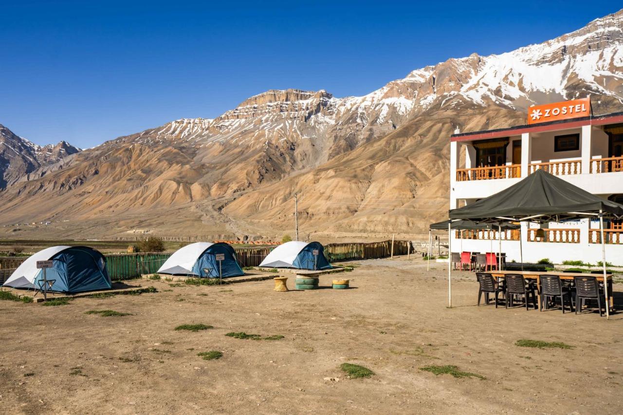 Zostel Spiti Pansiyon Kaza Dış mekan fotoğraf