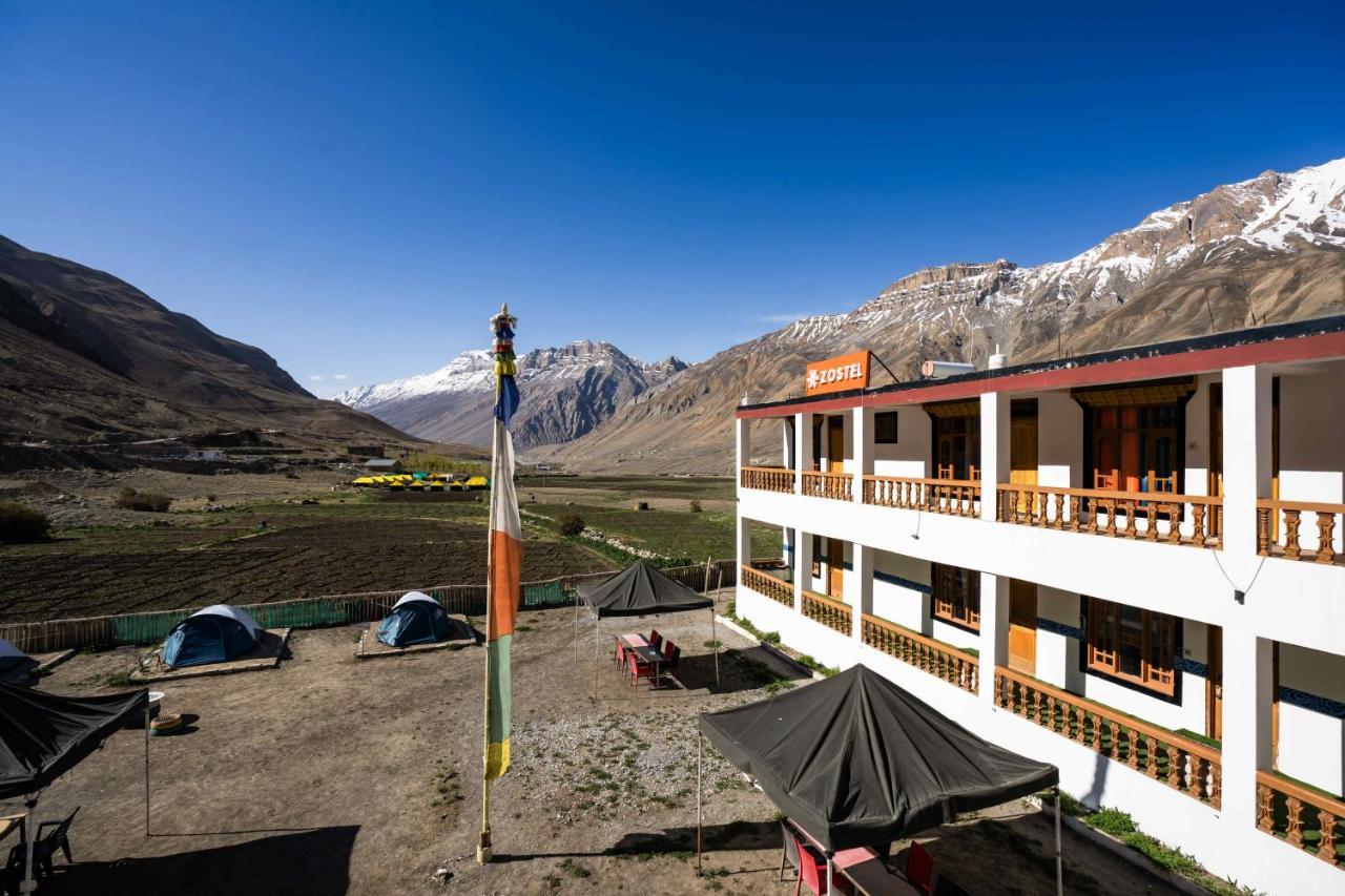 Zostel Spiti Pansiyon Kaza Dış mekan fotoğraf