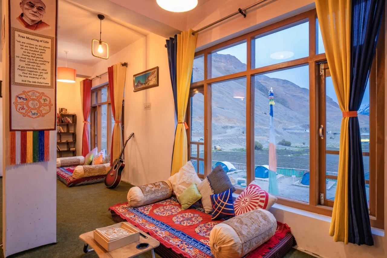 Zostel Spiti Pansiyon Kaza Dış mekan fotoğraf