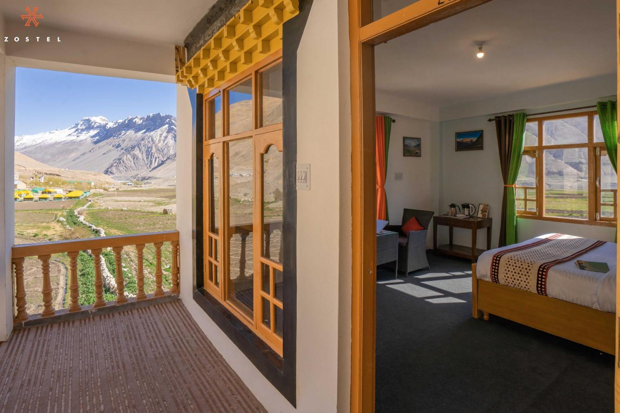 Zostel Spiti Pansiyon Kaza Dış mekan fotoğraf