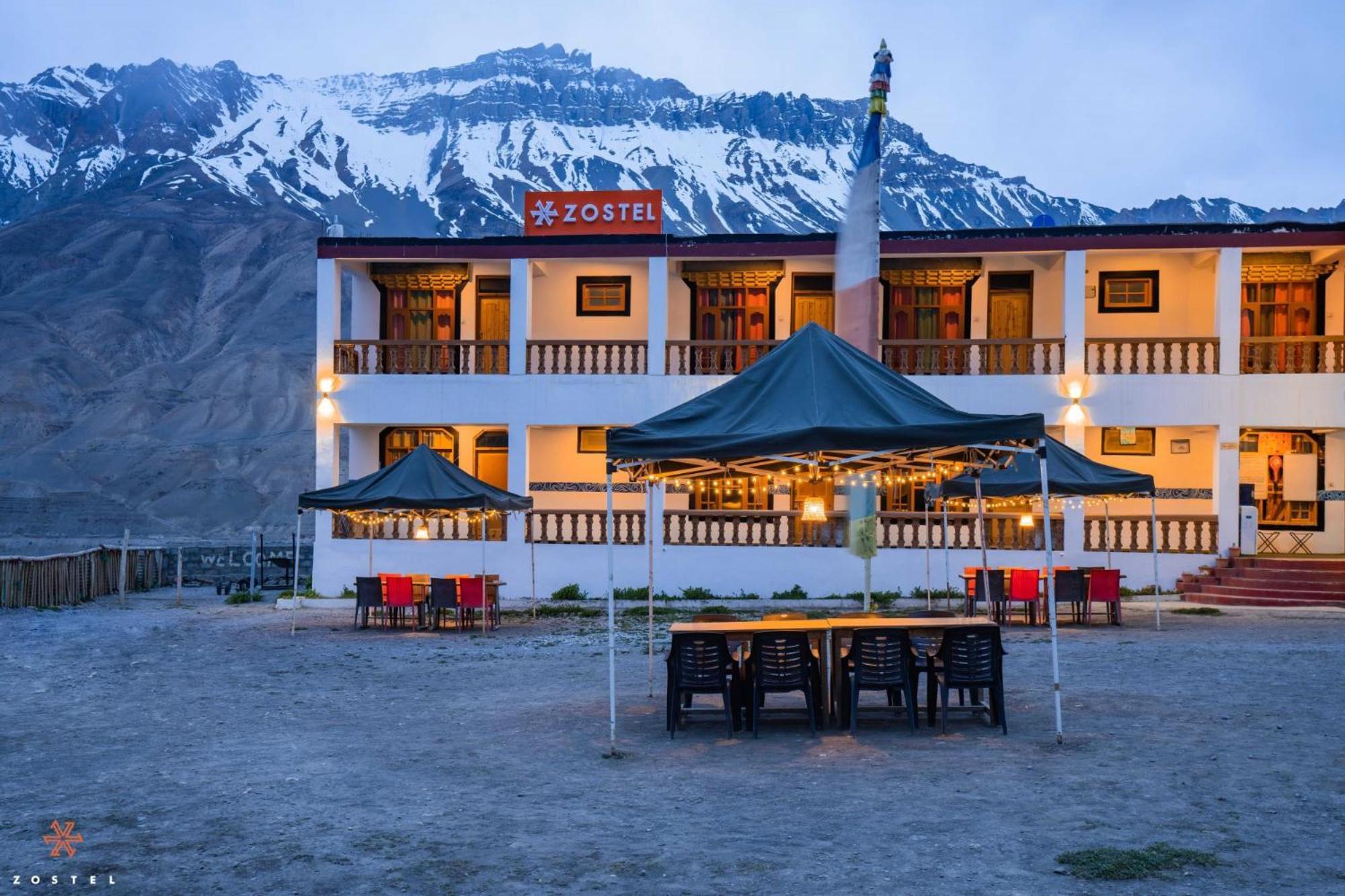 Zostel Spiti Pansiyon Kaza Dış mekan fotoğraf